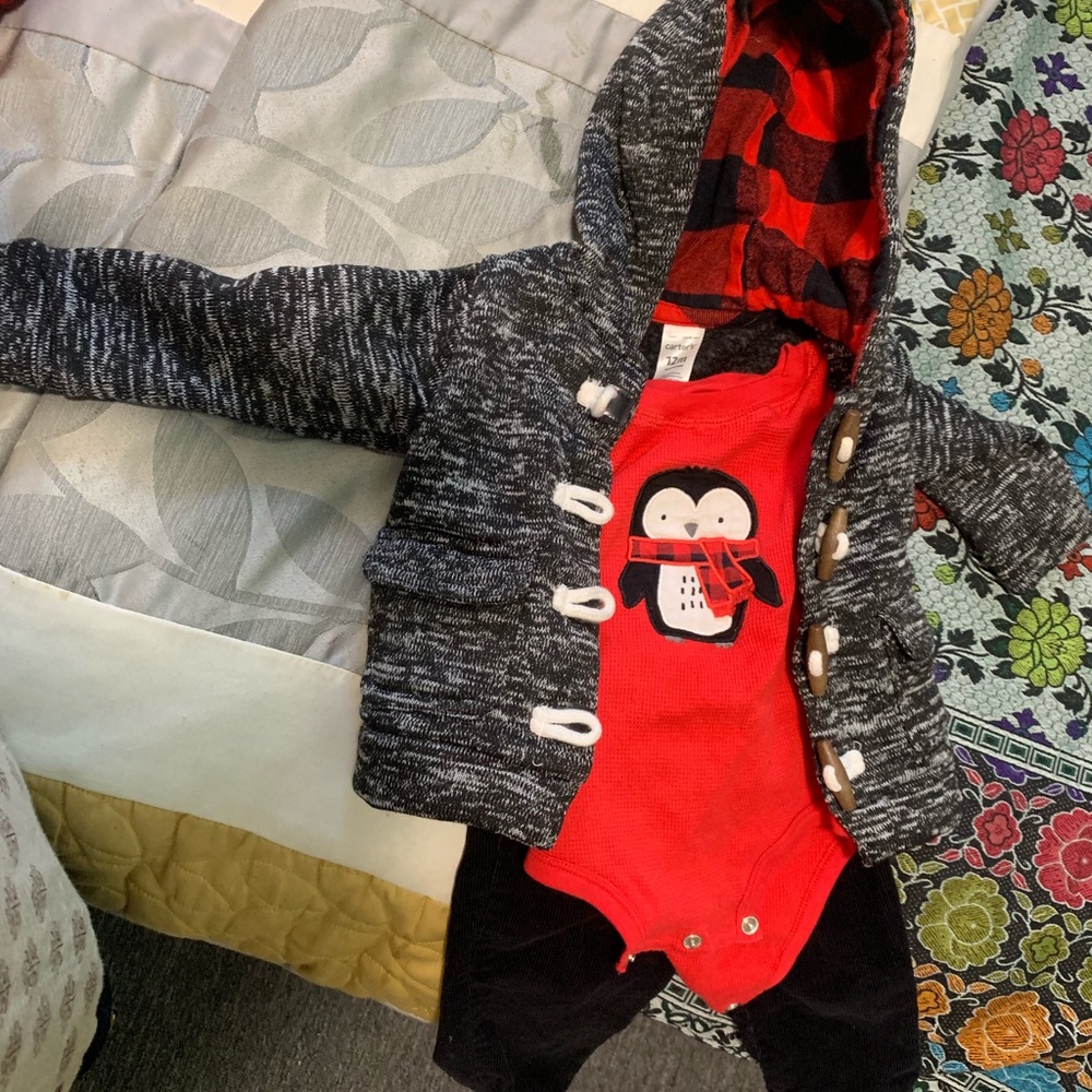3 piece set carters baby boy